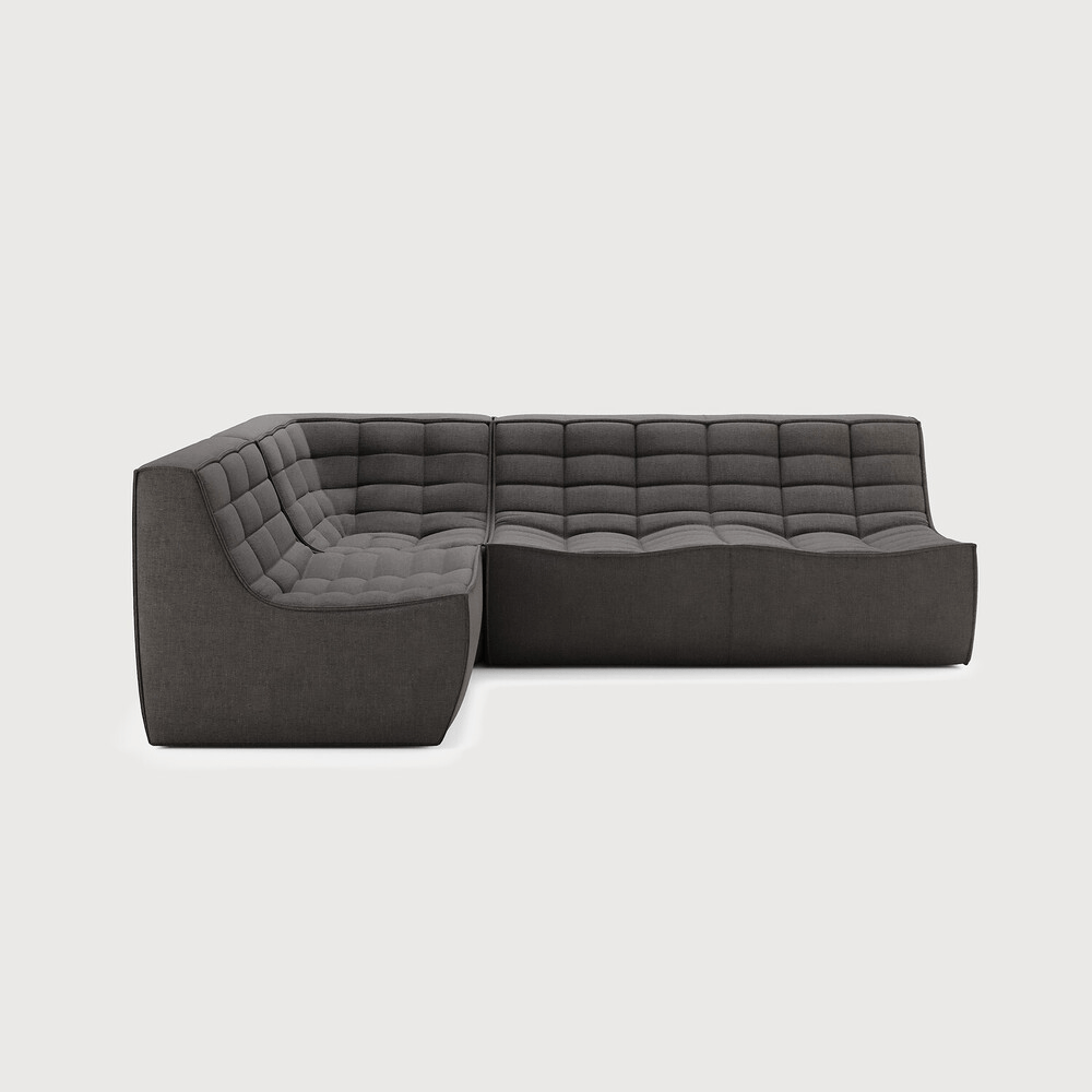 N701 Modular Sofa Set – 2 Seater, 90° Square Corner & 1 Seater – Jacques Deneef Design - Sage InteriorsEthnicraftSofa