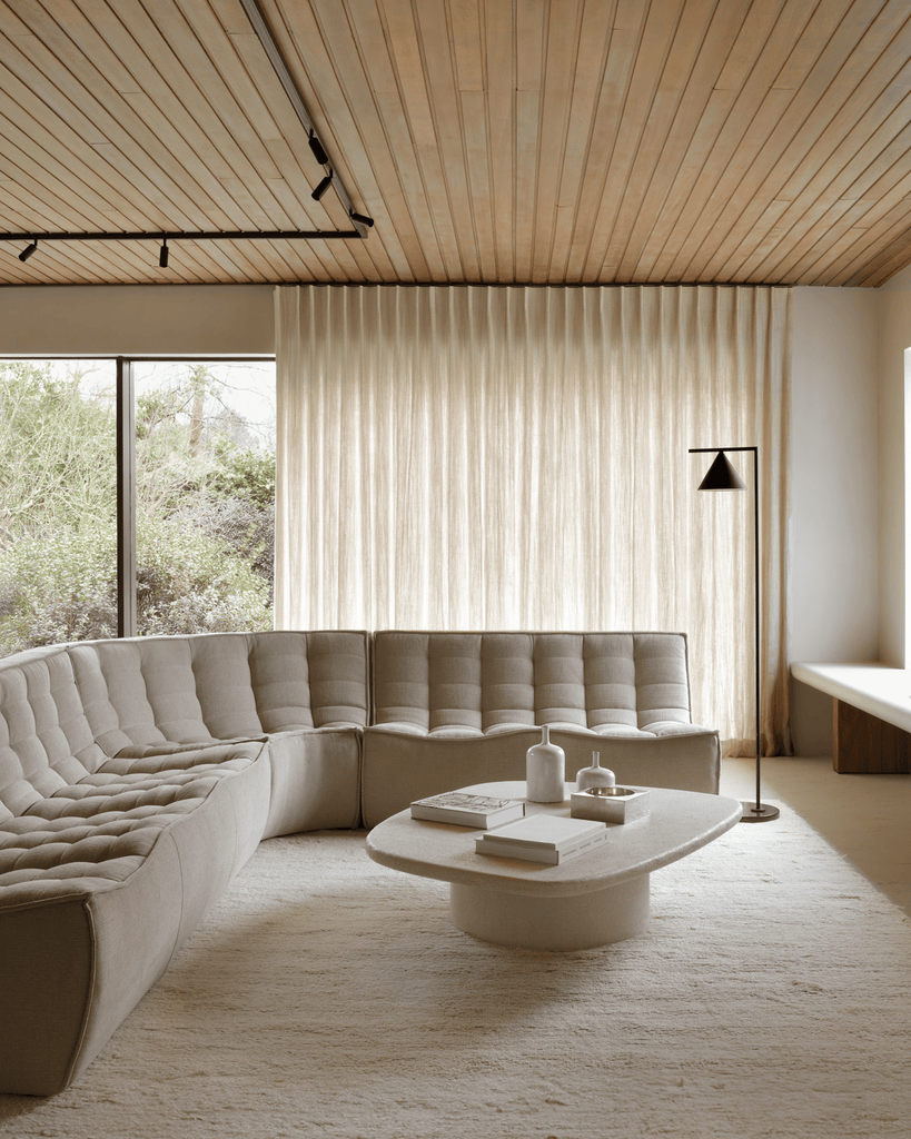 N701 Modular Sofa Set – 2 Seater, 90° Square Corner & 1 Seater – Jacques Deneef Design - Sage InteriorsEthnicraftSofa