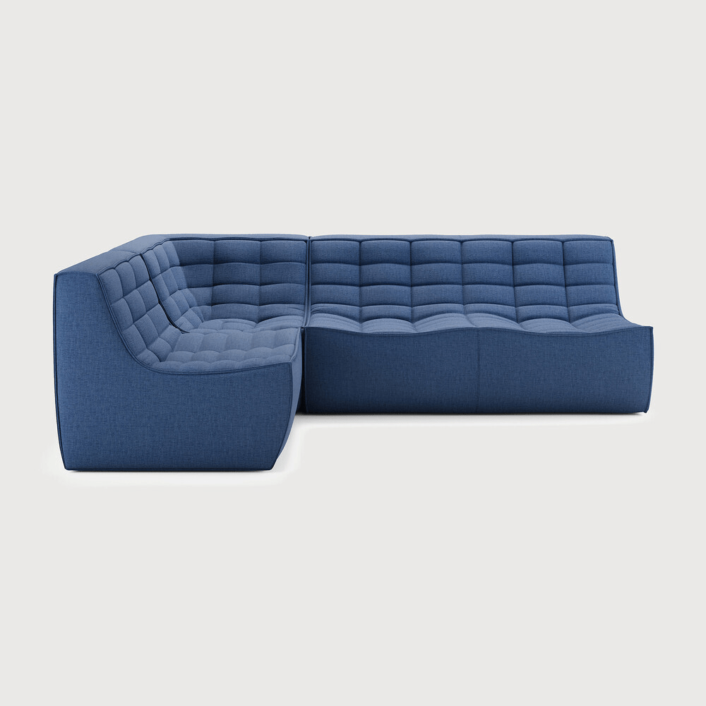 N701 Modular Sofa Set – 2 Seater, 90° Square Corner & 1 Seater – Jacques Deneef Design - Sage InteriorsEthnicraftSofa
