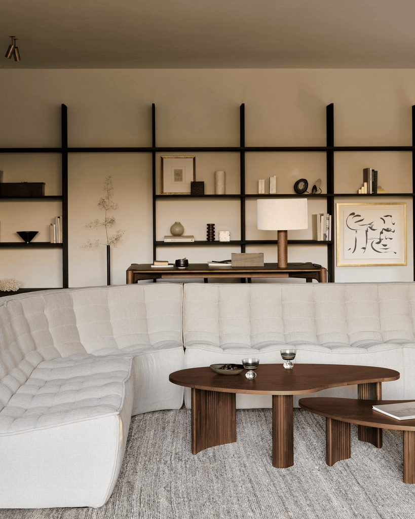 N701 Modular Sofa Set – 2 Seater, 90° Square Corner & 1 Seater – Jacques Deneef Design - Sage InteriorsEthnicraftSofa