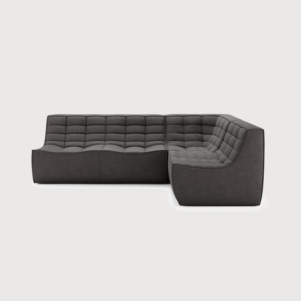 N701 Modular Sofa Set – 2 Seater, 90° Square Corner & 1 Seater – Jacques Deneef Design - Sage InteriorsEthnicraftSofa
