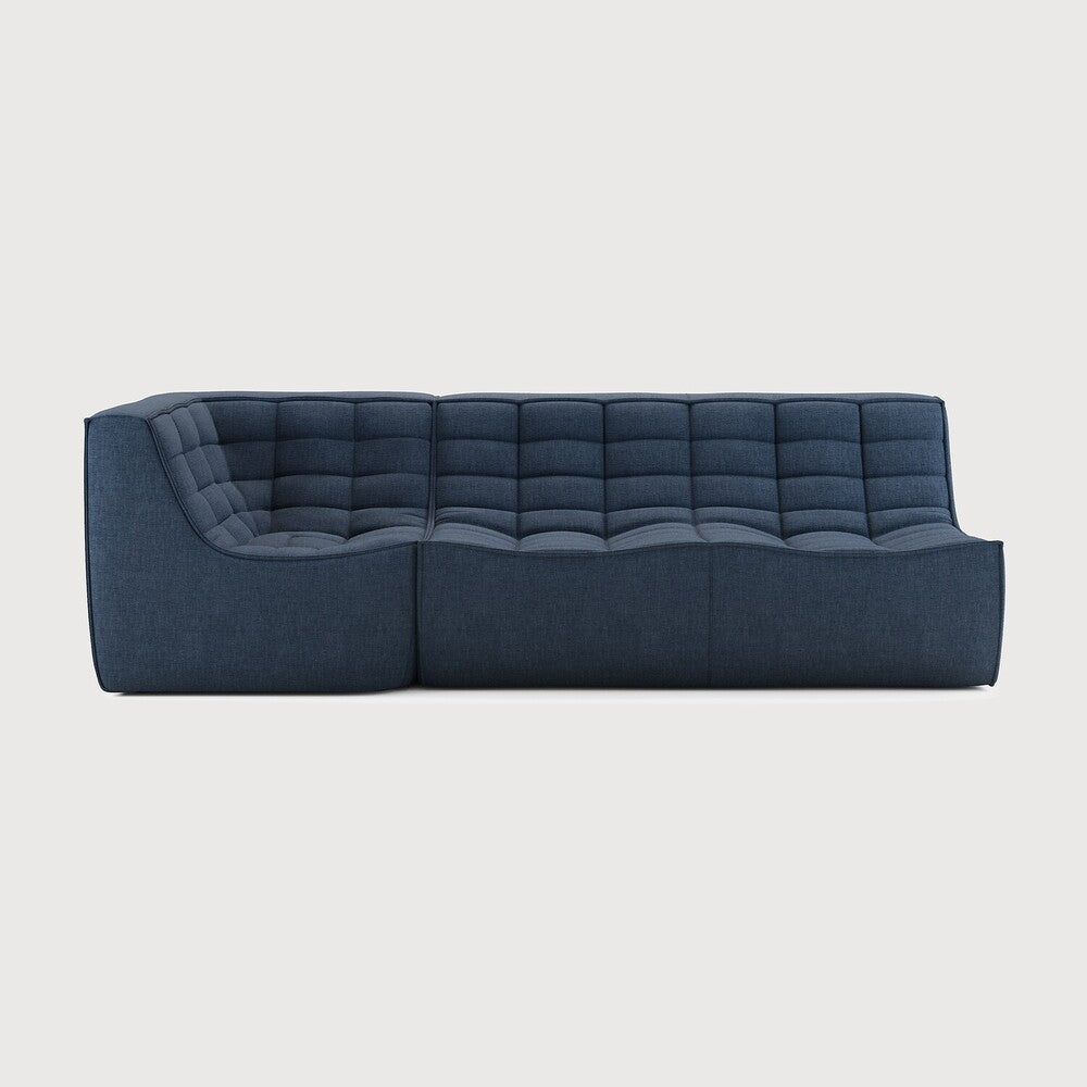 N701 Modular Sofa Set – Beige 2 - Seater with 90° Square Corner - Sage InteriorsEthnicraftSofa