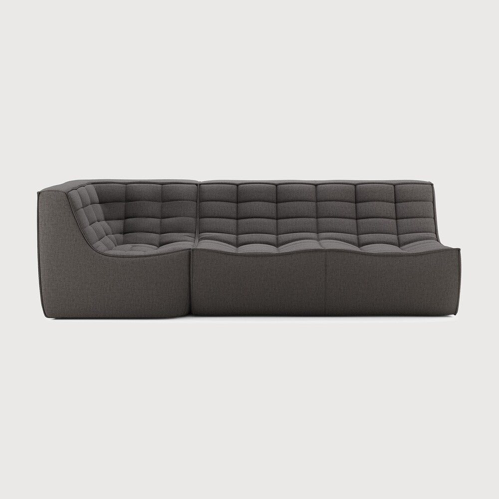 N701 Modular Sofa Set – Beige 2 - Seater with 90° Square Corner - Sage InteriorsEthnicraftSofa