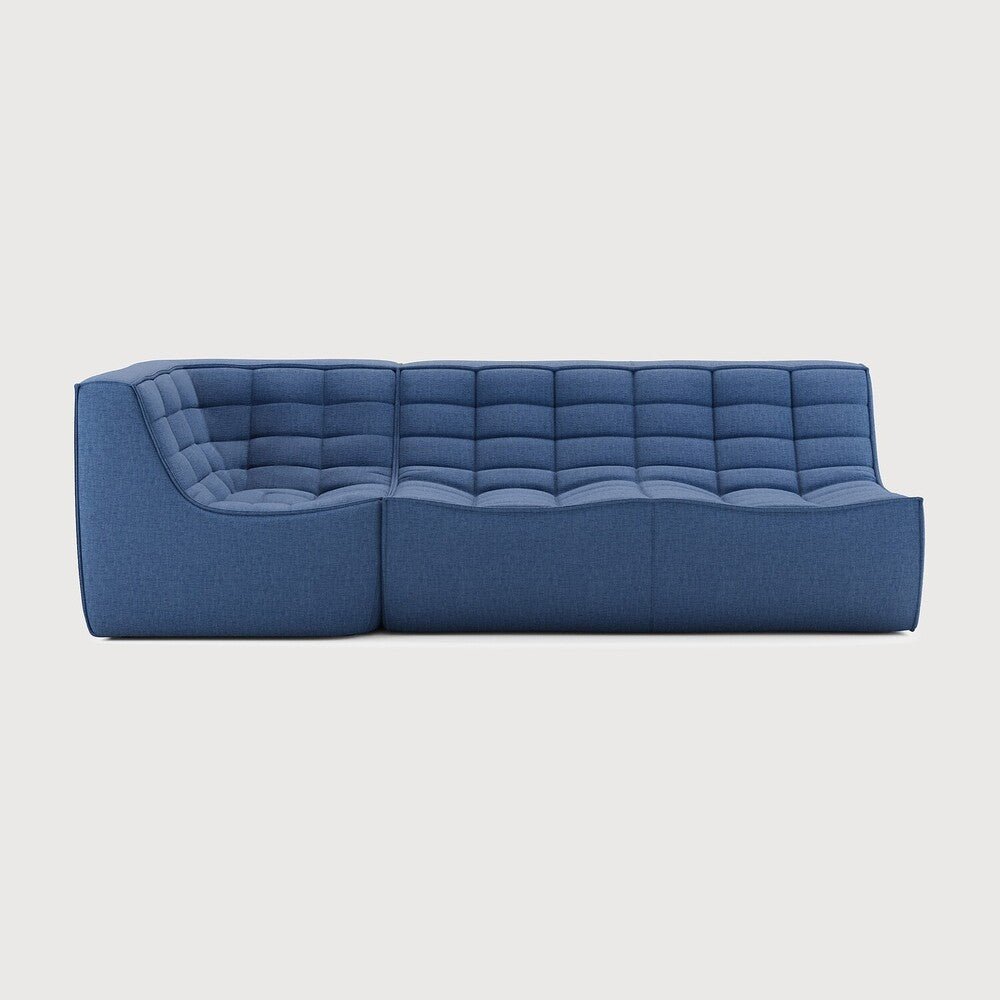 N701 Modular Sofa Set – Beige 2 - Seater with 90° Square Corner - Sage InteriorsEthnicraftSofa