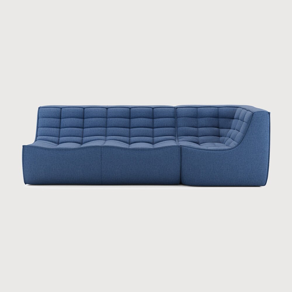 N701 Modular Sofa Set – Beige 2 - Seater with 90° Square Corner - Sage InteriorsEthnicraftSofa
