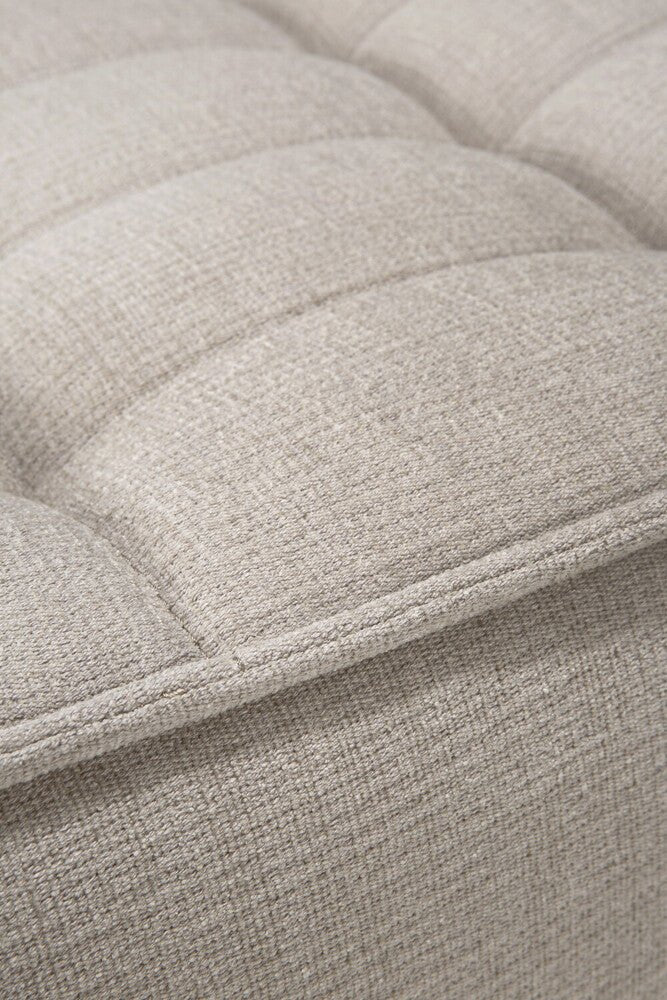 N701 Modular Sofa Set – Beige 2 - Seater with 90° Square Corner - Sage InteriorsEthnicraftSofa