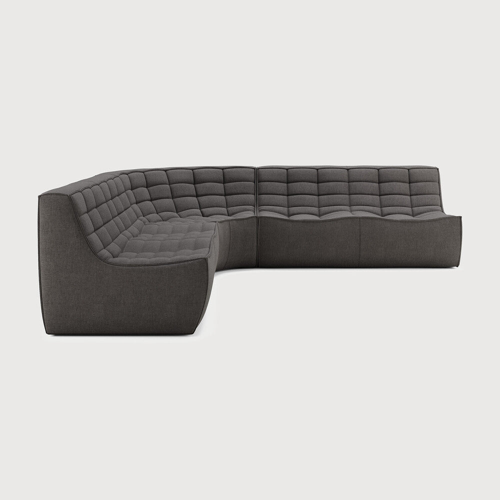 N701 Modular Sofa Set – Combination Lounger Left with 90° Corner - Sage InteriorsEthnicraftSofa