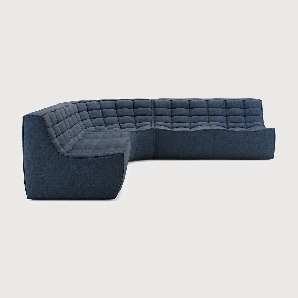 N701 Modular Sofa Set – Combination Lounger Left with 90° Corner - Sage InteriorsEthnicraftSofa