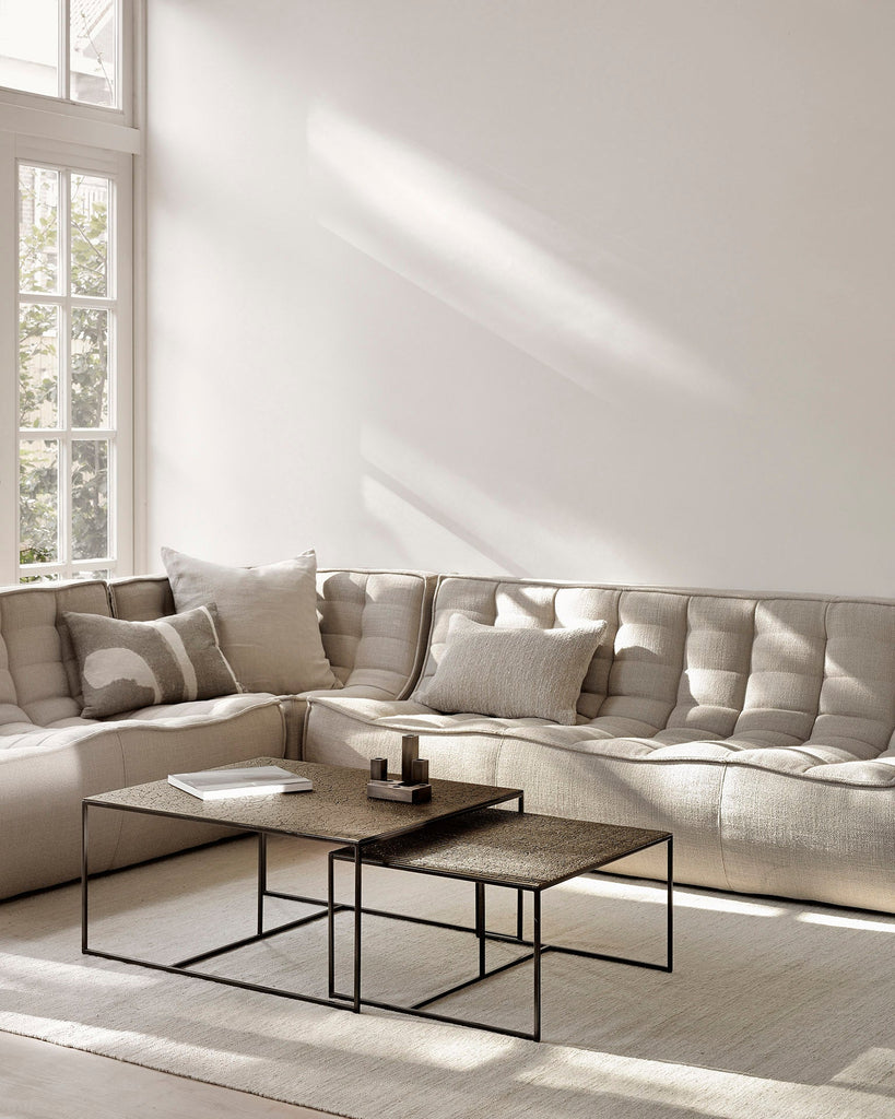 N701 Modular Sofa Set – Combination Lounger Left with 90° Corner - Sage InteriorsEthnicraftSofa