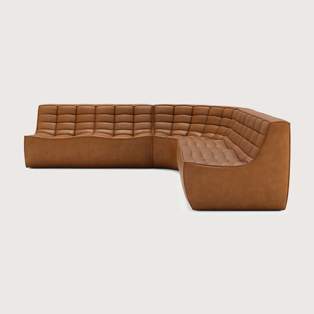 N701 Modular Sofa Set – Combination Lounger Left with 90° Corner - Sage InteriorsEthnicraftSofa