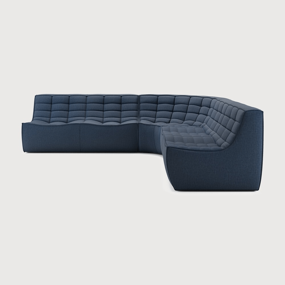 N701 Modular Sofa Set – Combination Lounger Left with 90° Corner - Sage InteriorsEthnicraftSofa