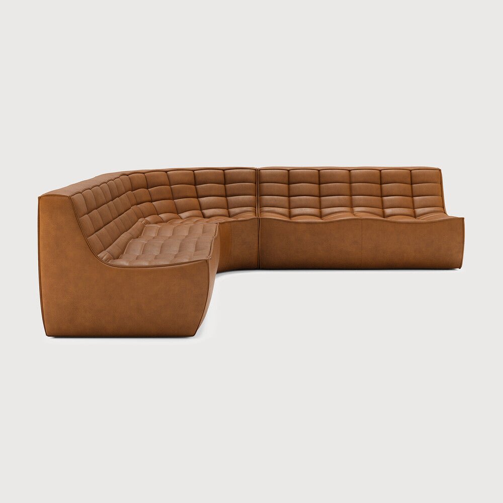 N701 Modular Sofa Set – Combination Lounger Left with 90° Corner - Sage InteriorsEthnicraftSofa