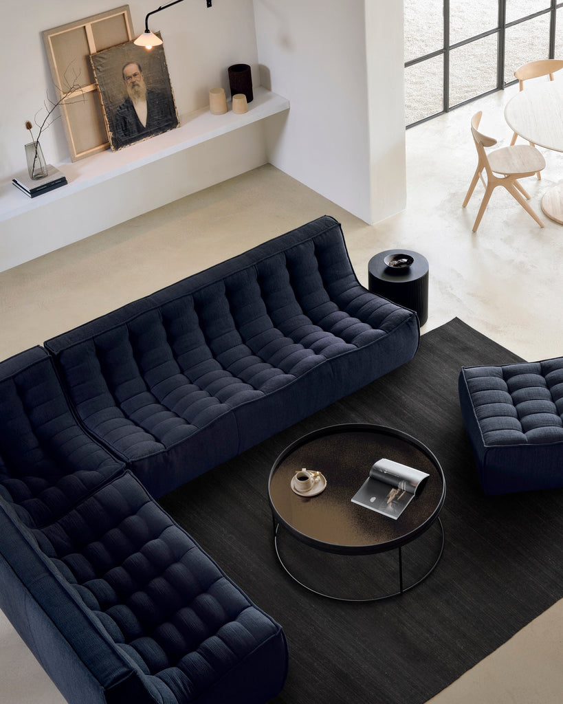 N701 Modular Sofa Set – Combination Lounger Left with 90° Corner - Sage InteriorsEthnicraftSofa