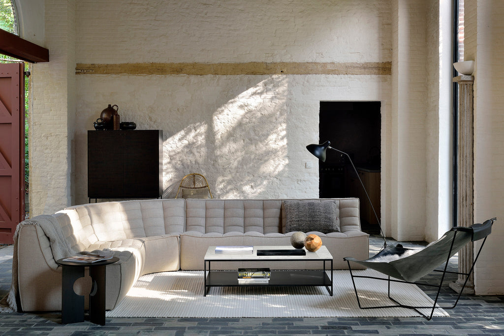 N701 Modular Sofa Set – Combination Lounger Left with 90° Corner - Sage InteriorsEthnicraftSofa
