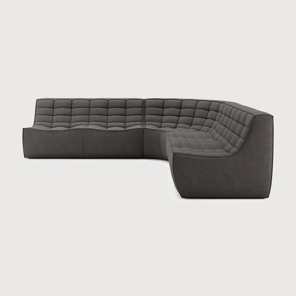 N701 Modular Sofa Set – Combination Lounger Left with 90° Corner - Sage InteriorsEthnicraftSofa