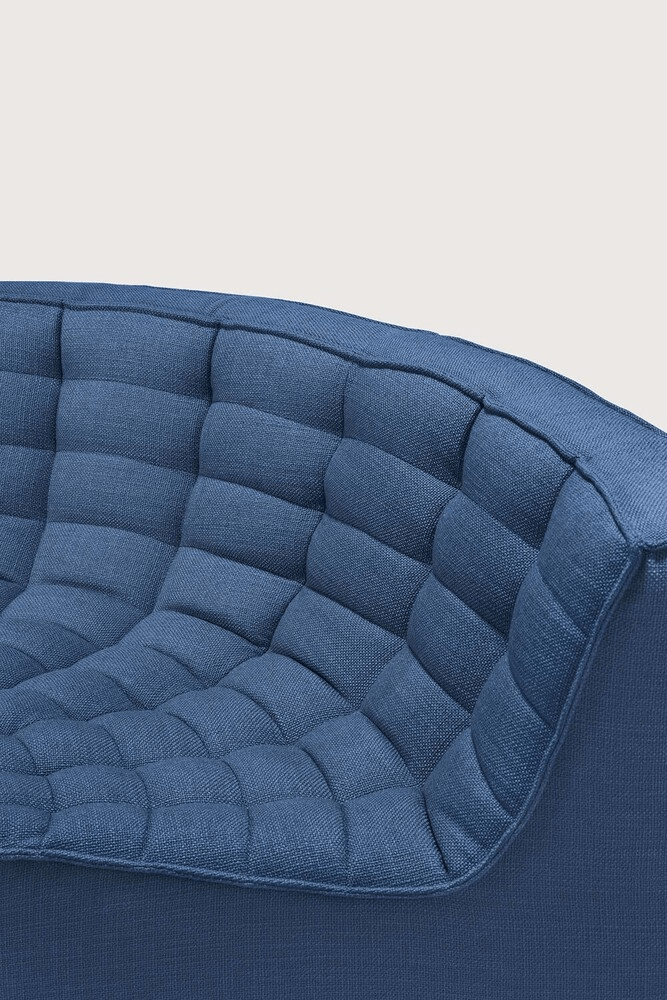 N701 Modular Sofa Set – Combination Lounger with 2 Seater, 90° Round Corner and 3 Seater - Sage InteriorsEthnicraftSofa