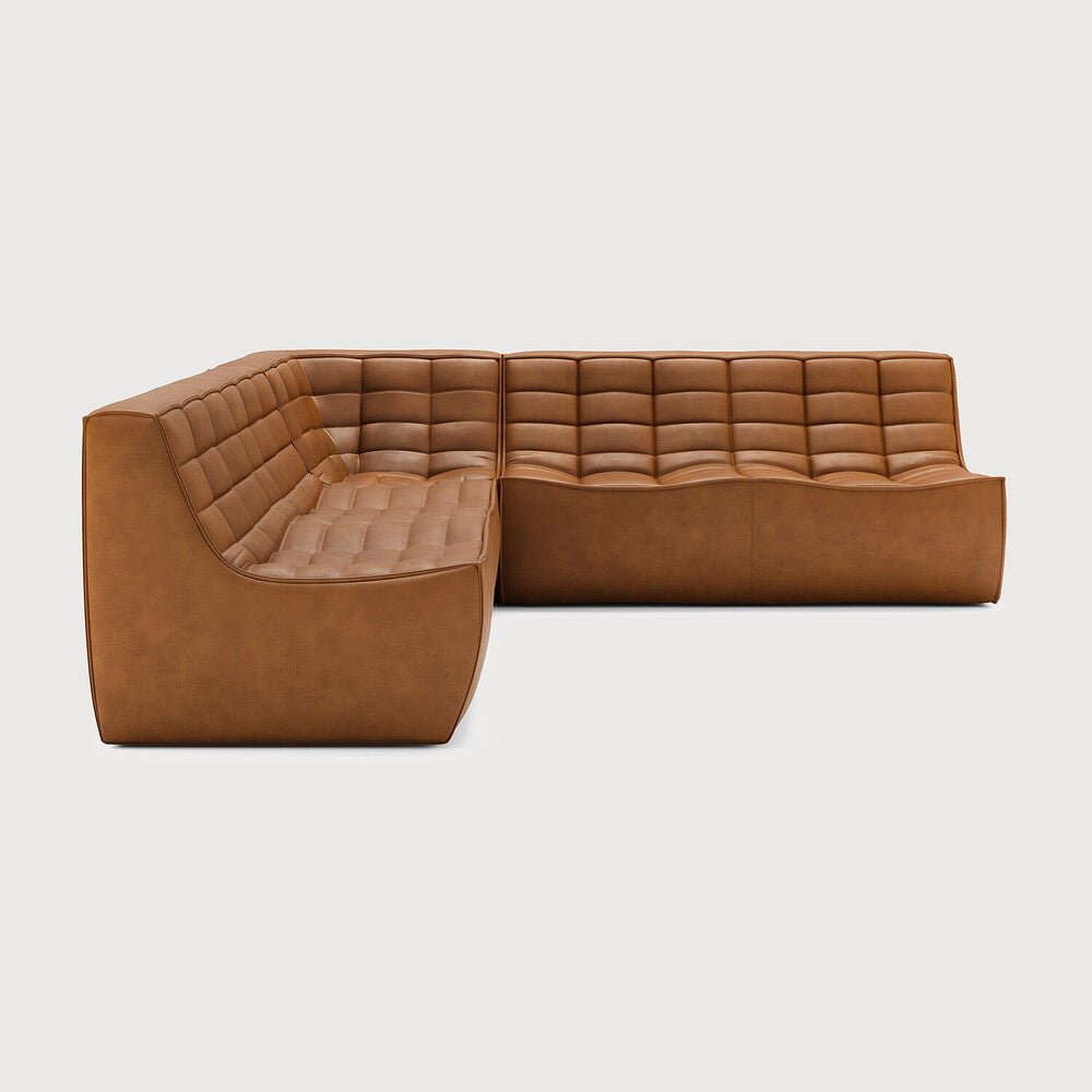 N701 Modular Sofa Set – Left Lounger with 90° Corner - Sage InteriorsEthnicraftSofa