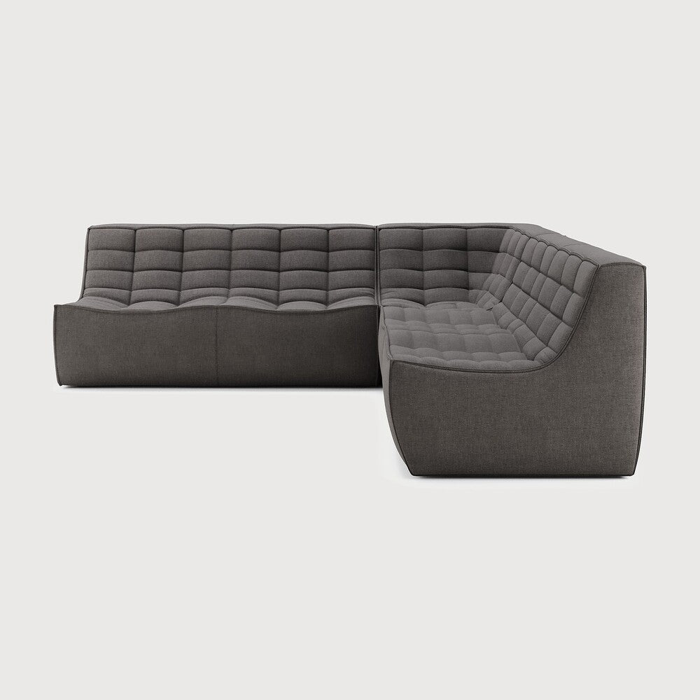 N701 Modular Sofa Set – Left Lounger with 90° Corner - Sage InteriorsEthnicraftSofa