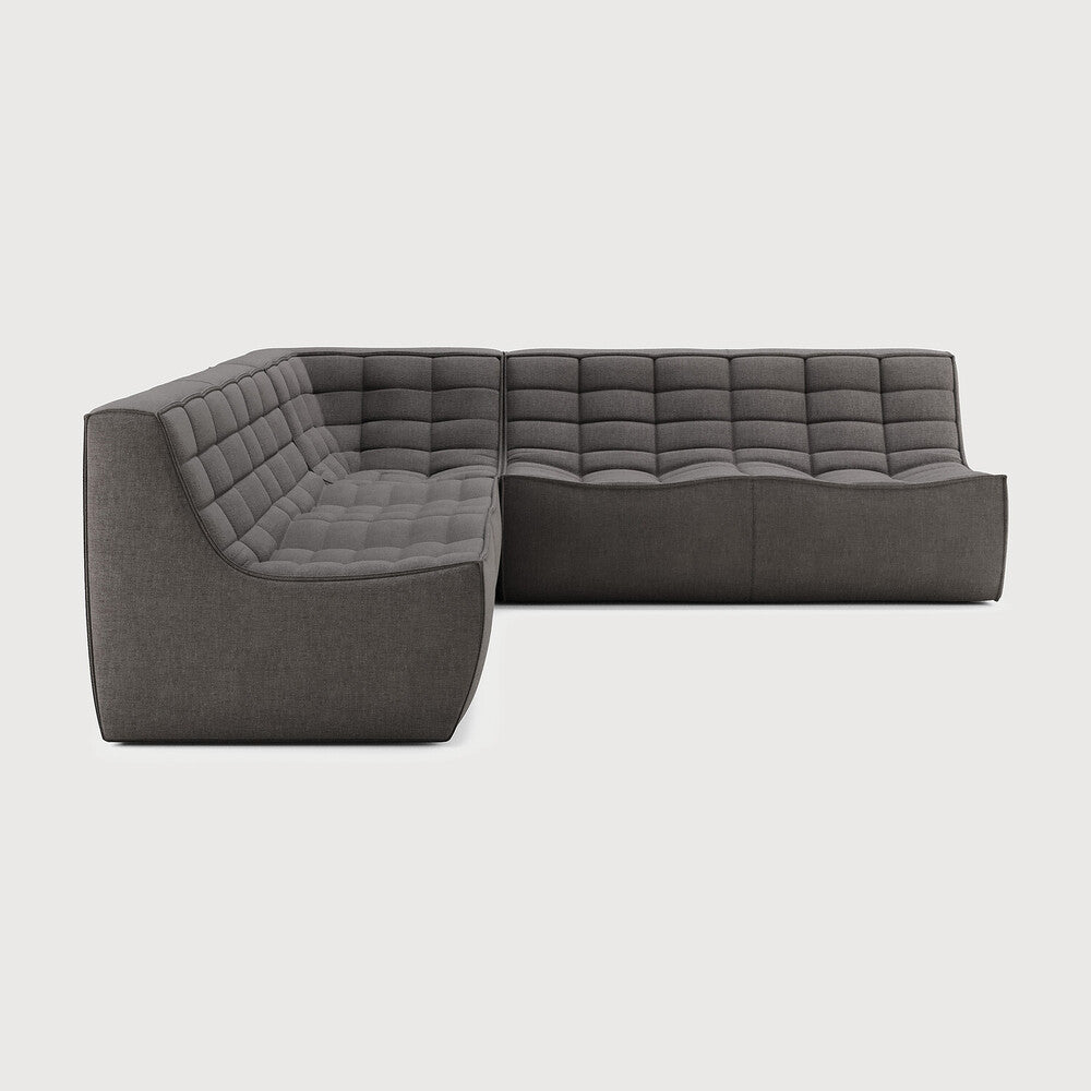 N701 Modular Sofa Set – Left Lounger with 90° Corner - Sage InteriorsEthnicraftSofa
