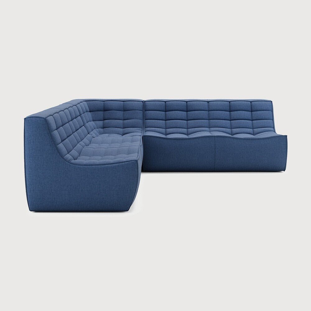 N701 Modular Sofa Set – Left Lounger with 90° Corner - Sage InteriorsEthnicraftSofa