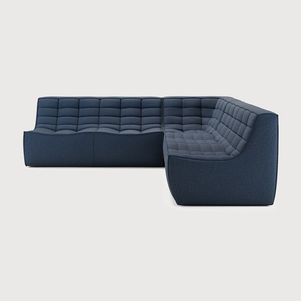N701 Modular Sofa Set – Left Lounger with 90° Corner - Sage InteriorsEthnicraftSofa