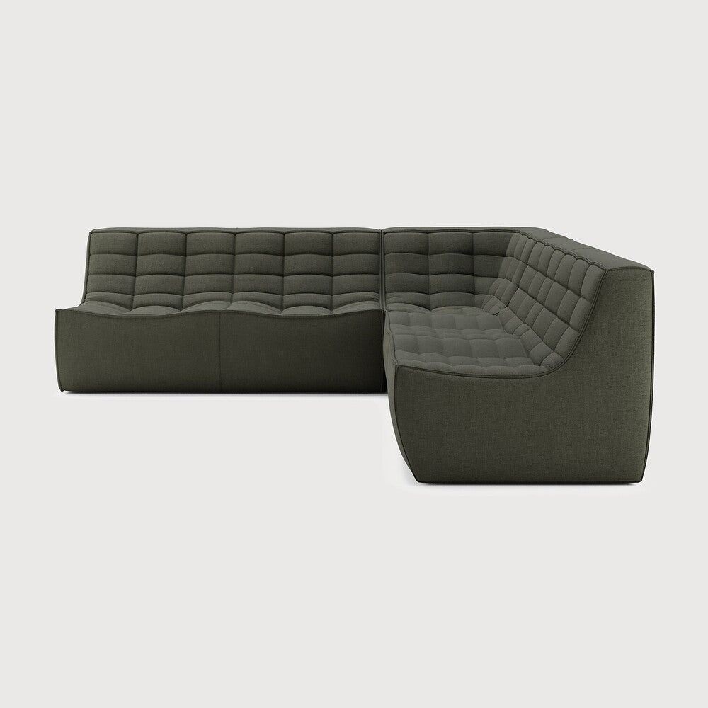 N701 Modular Sofa Set – Left Lounger with 90° Corner - Sage InteriorsEthnicraftSofa