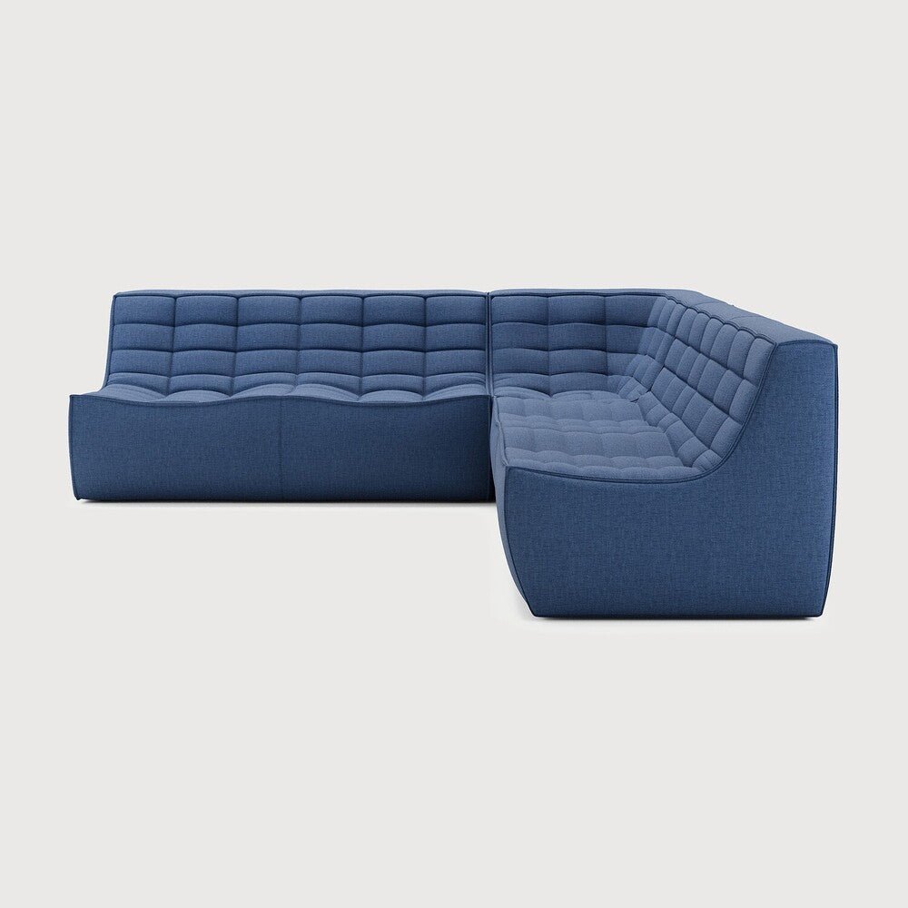 N701 Modular Sofa Set – Left Lounger with 90° Corner - Sage InteriorsEthnicraftSofa