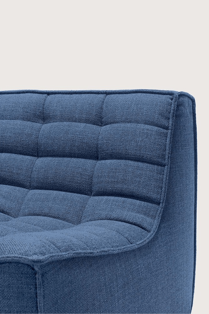 N701 Modular Sofa Set – Left/Right Lounger with 2 Seater, 90° Round Corner & 1 Seater - Sage InteriorsEthnicraftSofa