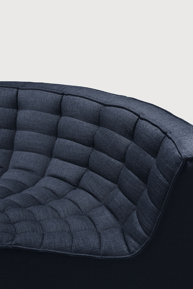 N701 Modular Sofa Set – Left/Right Lounger with 2 Seater, 90° Round Corner & 1 Seater - Sage InteriorsEthnicraftSofa