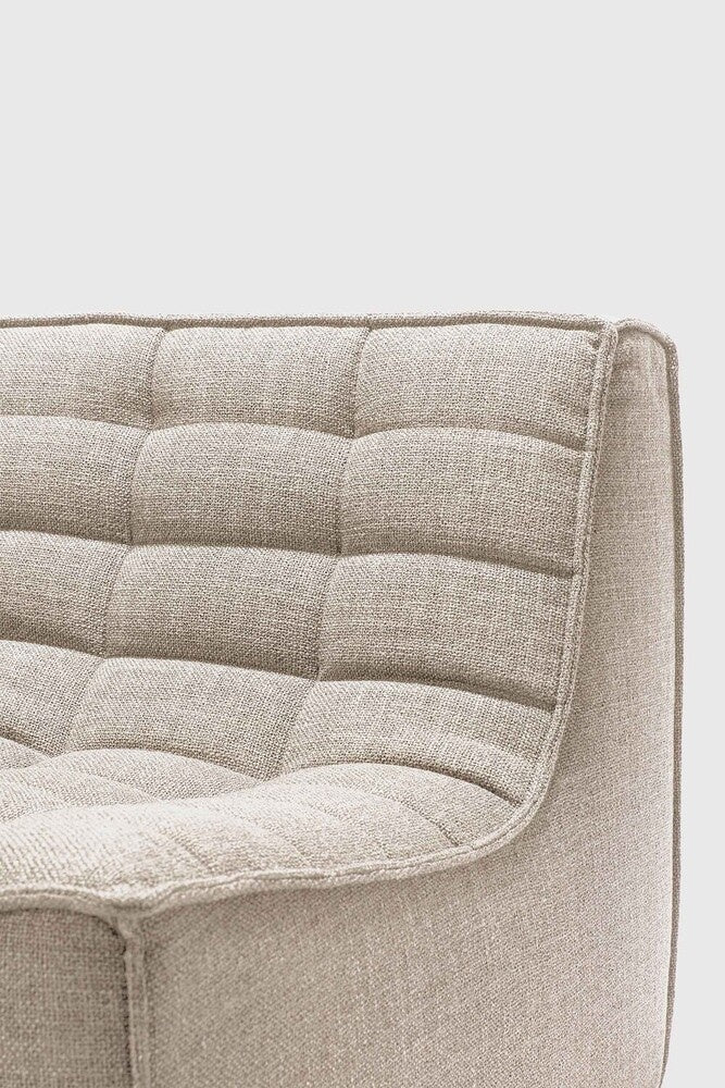 N701 Modular Sofa Set Lounger 3 - Seater with Round Corner - Sage InteriorsEthnicraftSofa