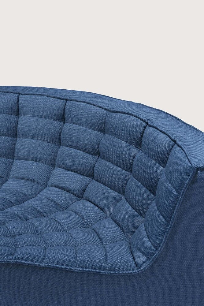 N701 Modular Sofa Set Lounger 3 - Seater with Round Corner - Sage InteriorsEthnicraftSofa