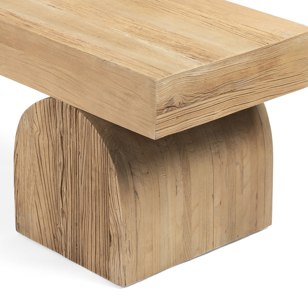 Natural Arc Bench - Sage InteriorsFH