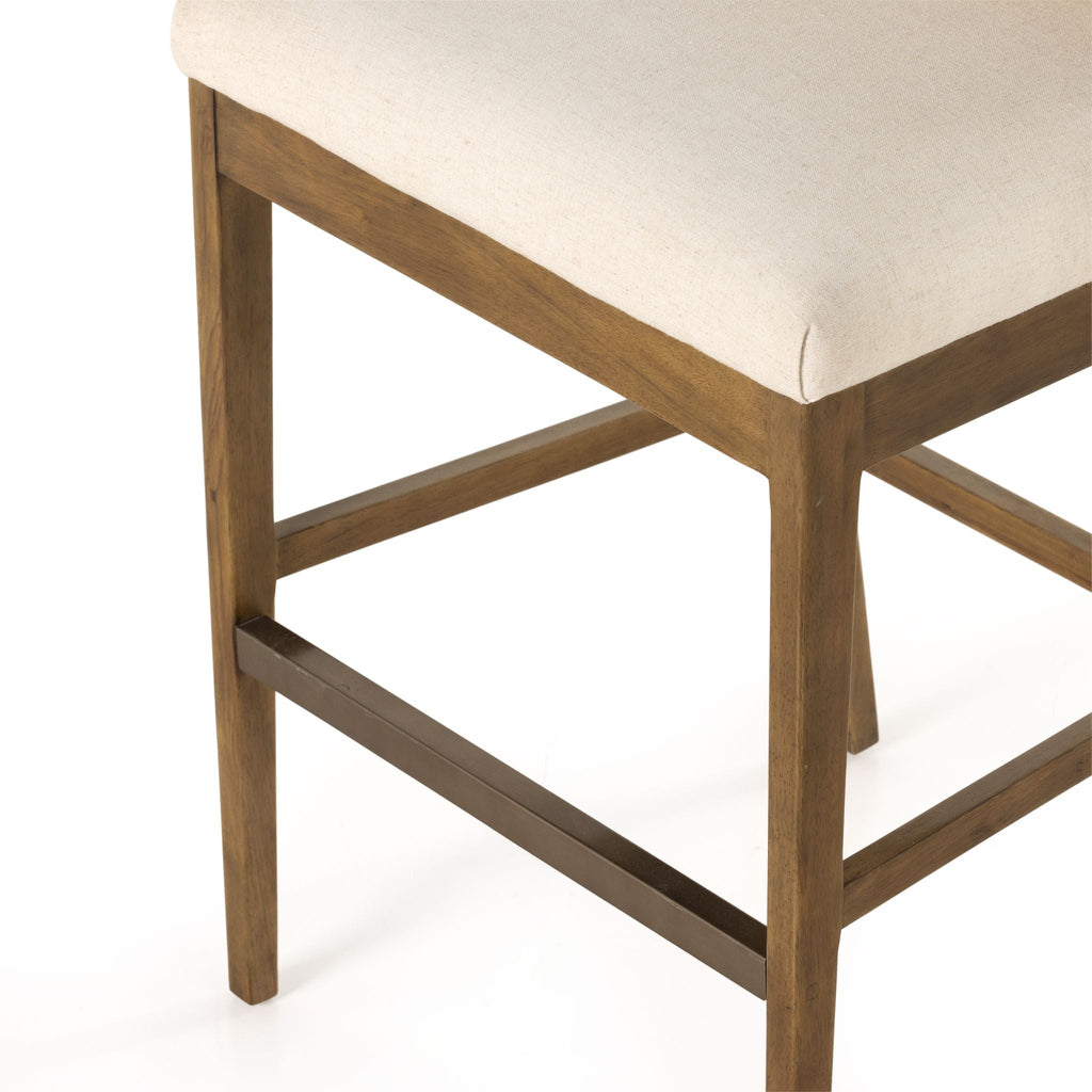 Natural Cane Armless Dining Stool - Sage InteriorsFHDining Stool