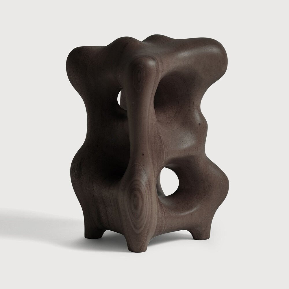 Natural Mahogany Sculpture – Sage Interiors - Sage InteriorsethnicraftDecor