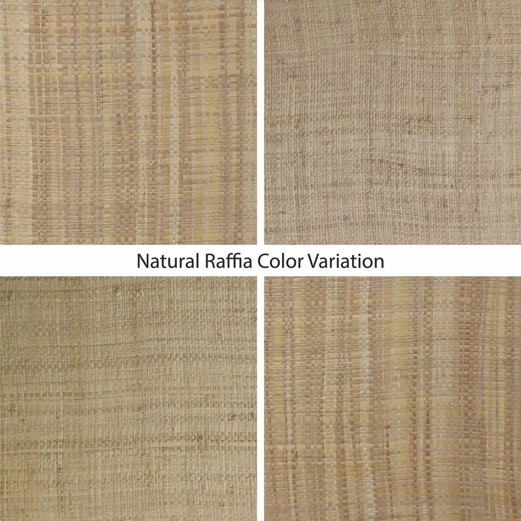 Natural Raffia Hatch Sideboard - 84" - Sage InteriorsFour HandsMedia Stand