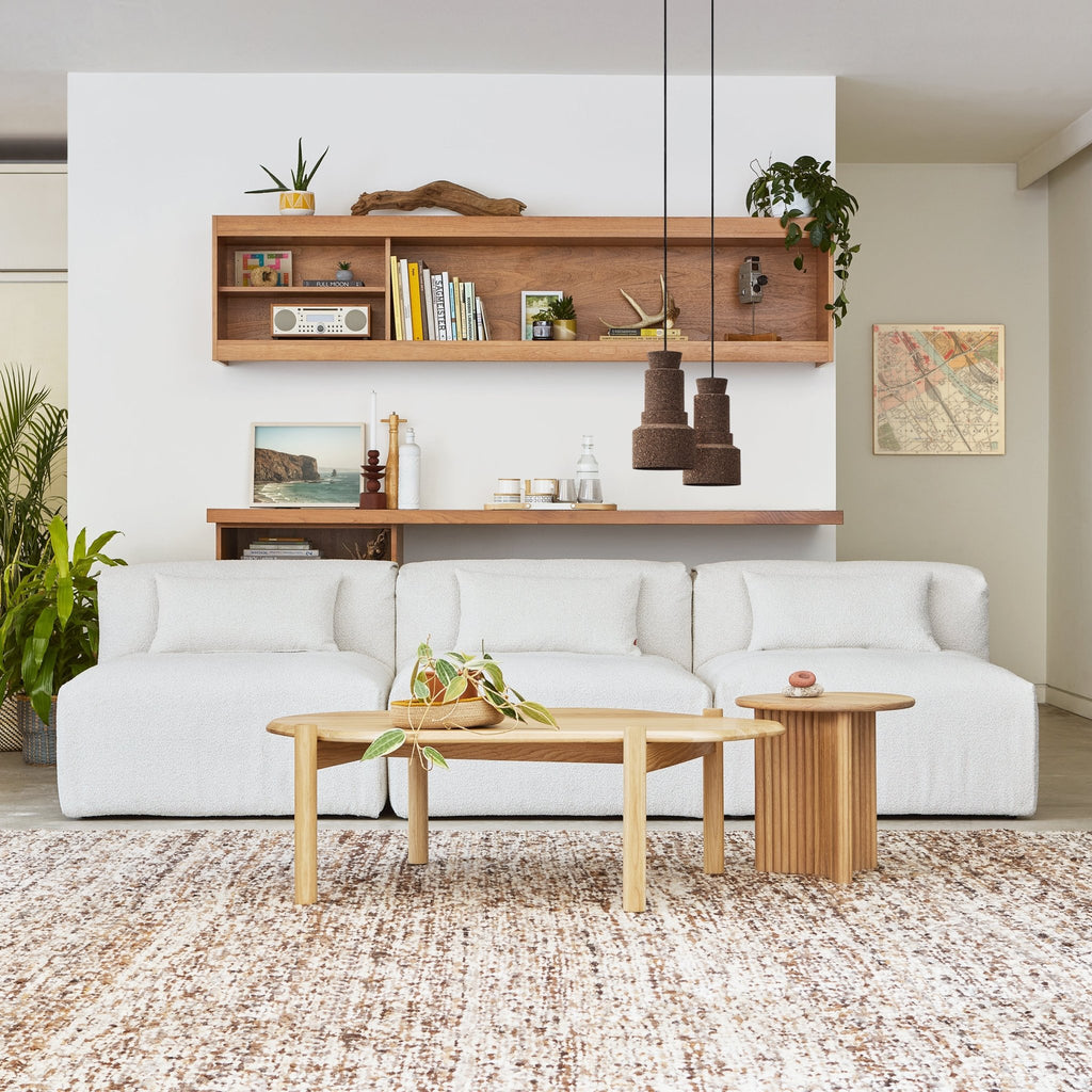 Nest Modular 3 - PC Armless – Scandinavian - Inspired Bouclé Sectional - Sage InteriorsSage InteriorsSofas