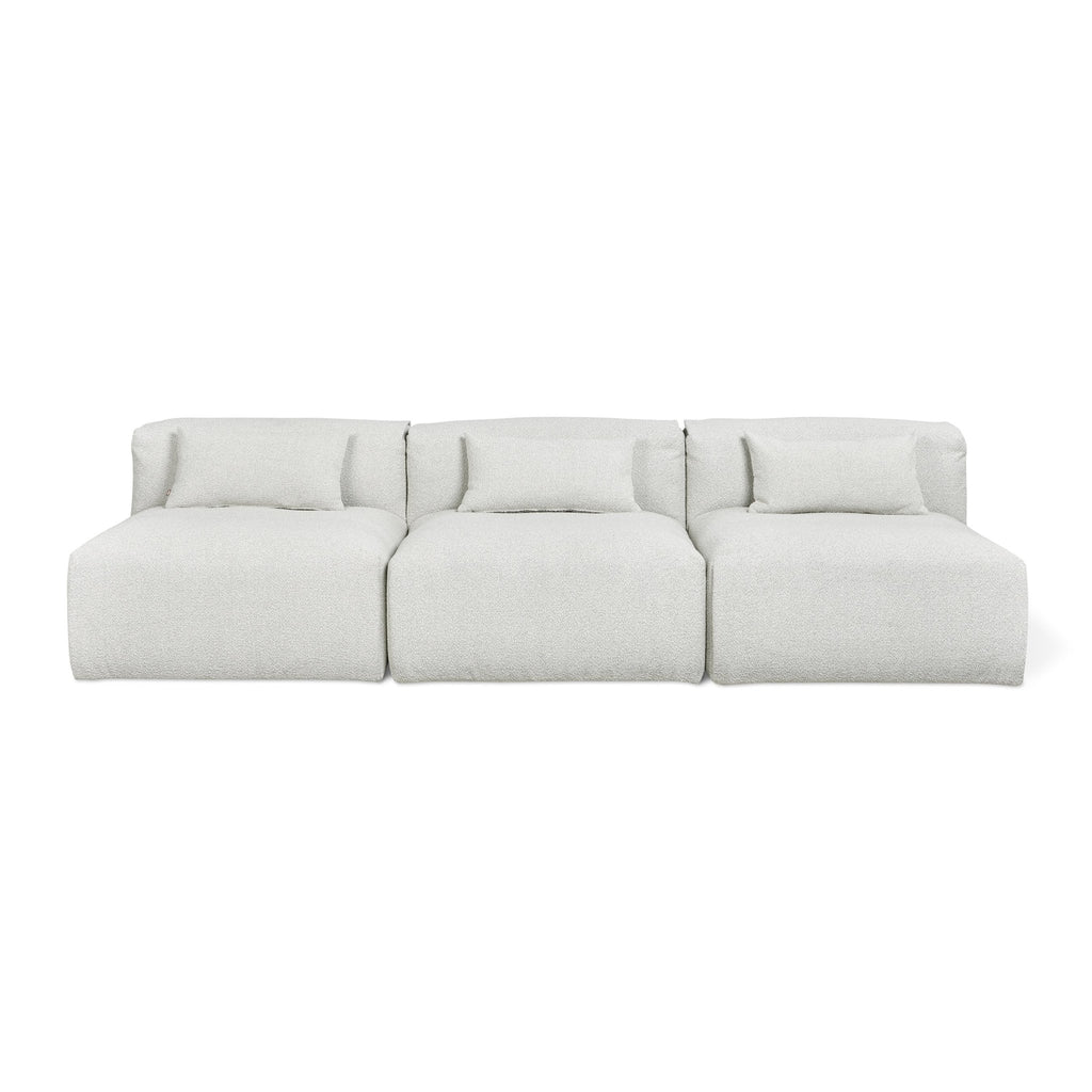 Nest Modular 3 - PC Armless – Scandinavian - Inspired Bouclé Sectional - Sage InteriorsSage InteriorsSofas