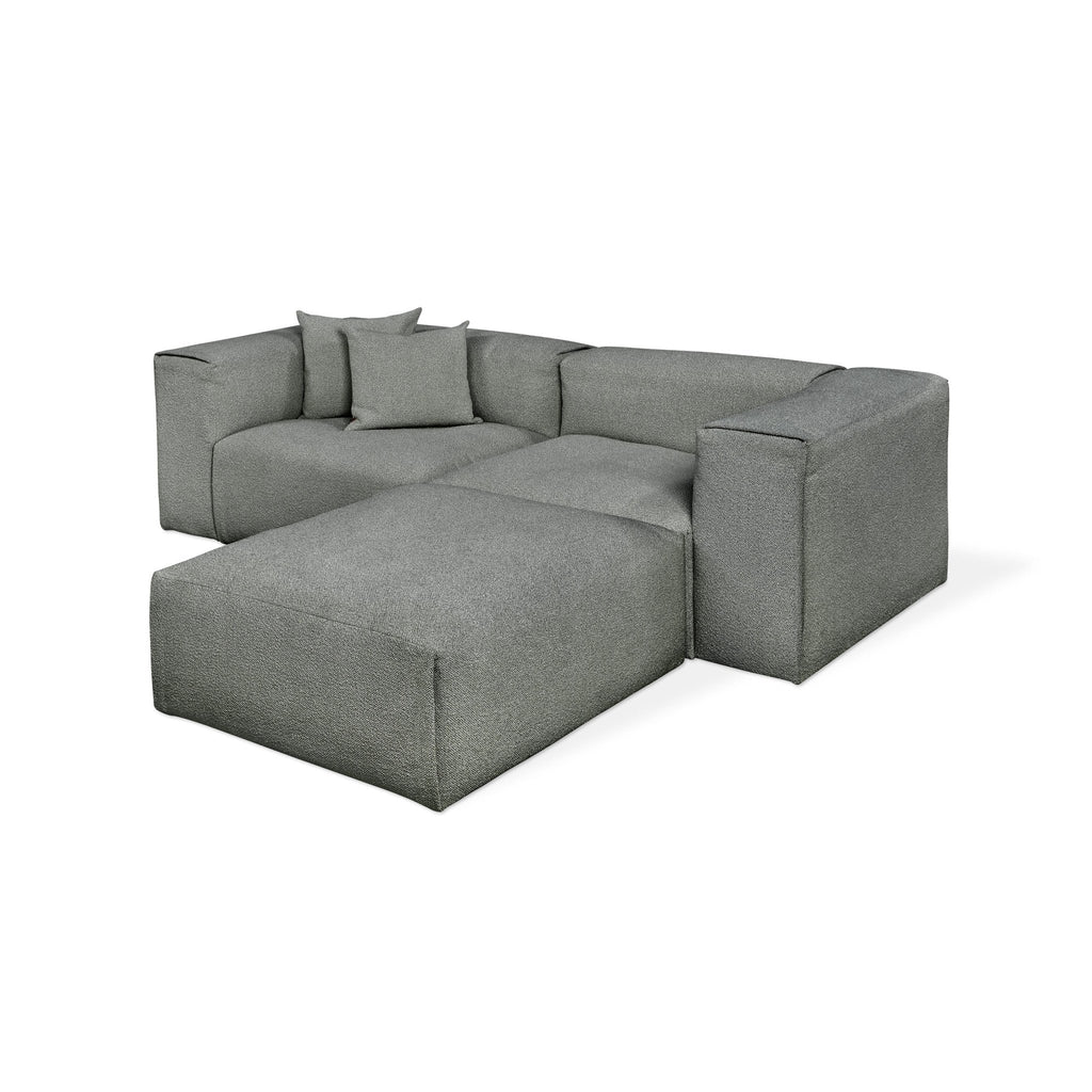 Nest Modular 3 - PC Sectional – Scandinavian - Inspired Bouclé Modular Sofa - Sage InteriorsSage InteriorsSectional Sofa Units