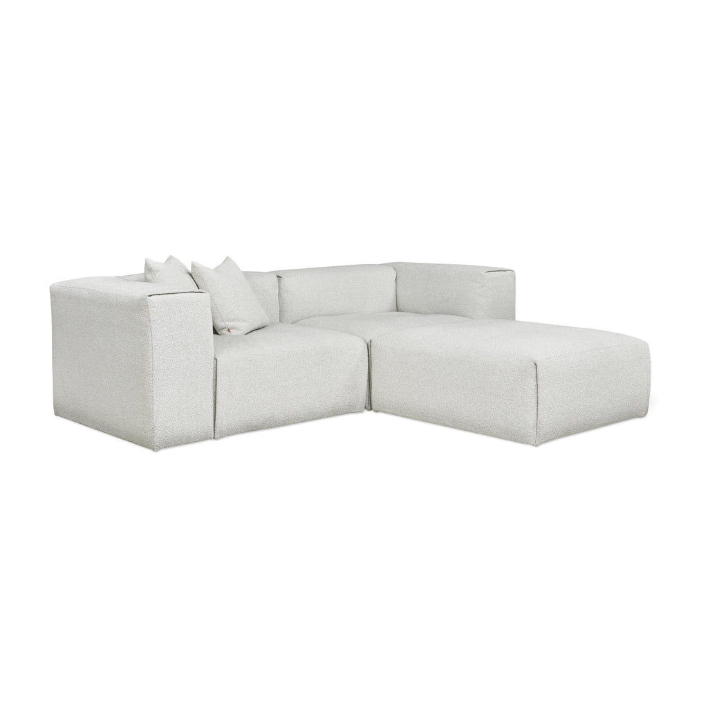 Nest Modular 3 - PC Sectional – Scandinavian - Inspired Bouclé Modular Sofa - Sage InteriorsSage InteriorsSectional Sofa Units