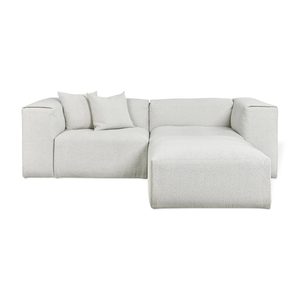 Nest Modular 3 - PC Sectional – Scandinavian - Inspired Bouclé Modular Sofa - Sage InteriorsSage InteriorsSectional Sofa Units