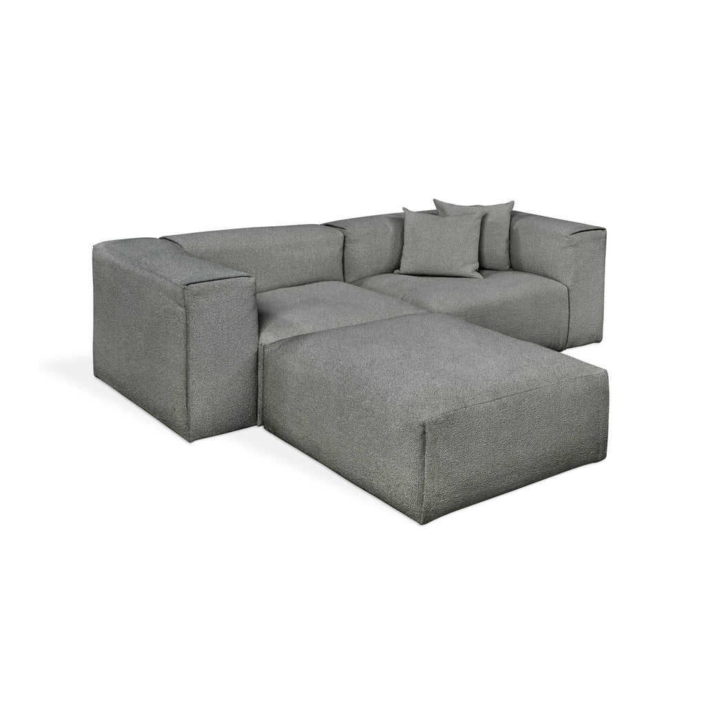 Nest Modular 3 - PC Sectional – Scandinavian - Inspired Bouclé Modular Sofa - Sage InteriorsSage InteriorsSectional Sofa Units