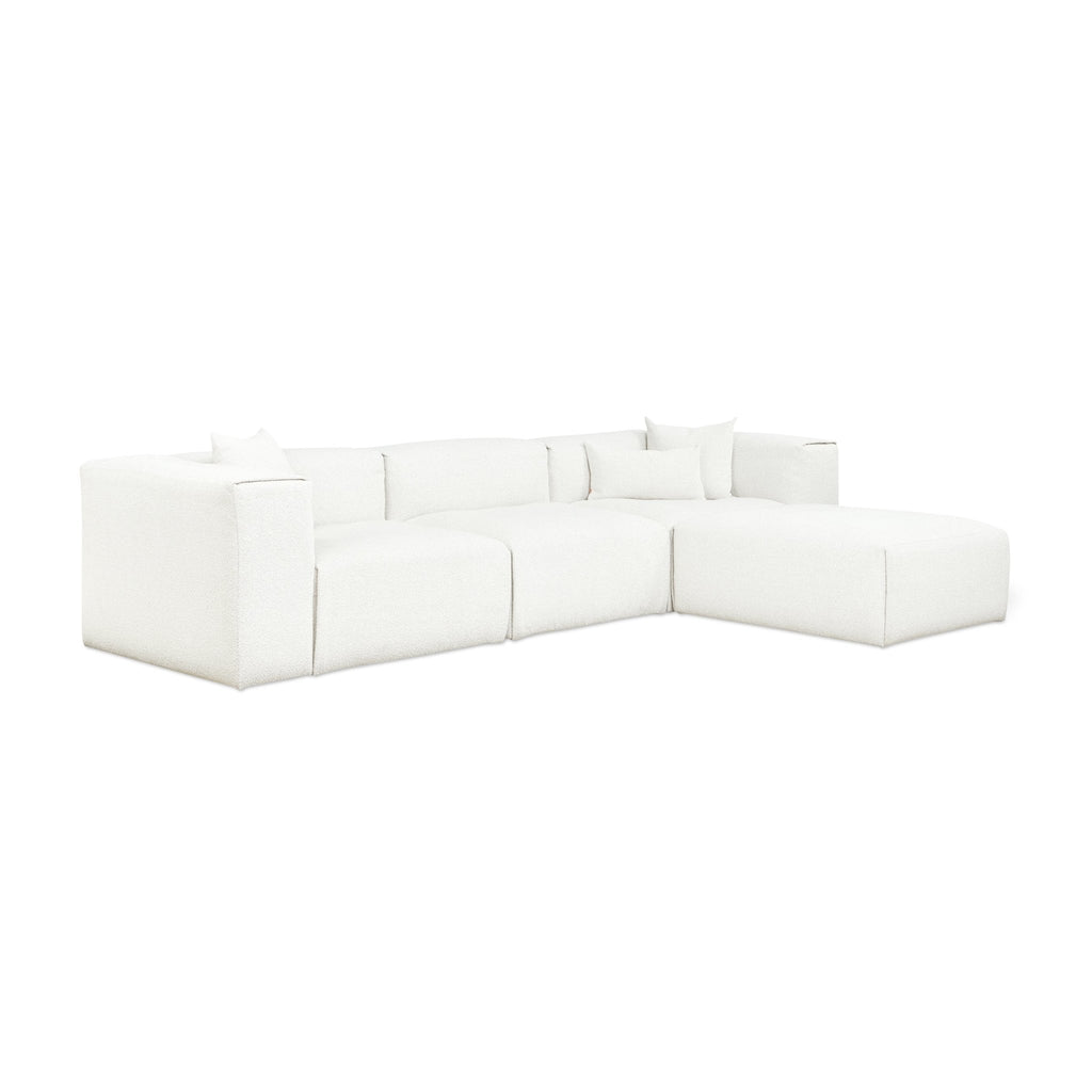 Nest Modular 4 - PC Sectional – Scandinavian Bouclé Modular Sofa - Sage InteriorsSage InteriorsSectional Sofa Units