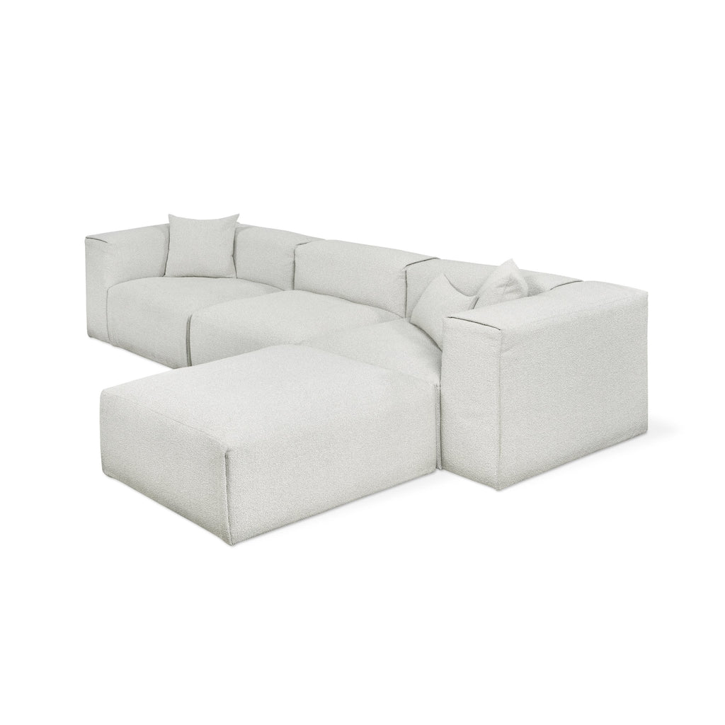 Nest Modular 4 - PC Sectional – Scandinavian Bouclé Modular Sofa - Sage InteriorsSage InteriorsSectional Sofa Units