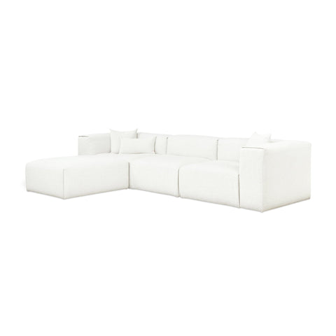 Nest Modular 4 - PC Sectional – Scandinavian Bouclé Modular Sofa - Sage InteriorsSage InteriorsSectional Sofa Units