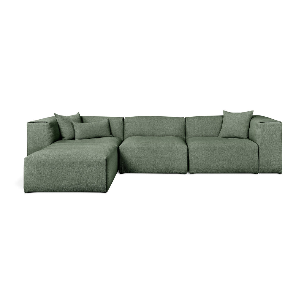 Nest Modular 4 - PC Sectional – Scandinavian Bouclé Modular Sofa - Sage InteriorsSage InteriorsSectional Sofa Units