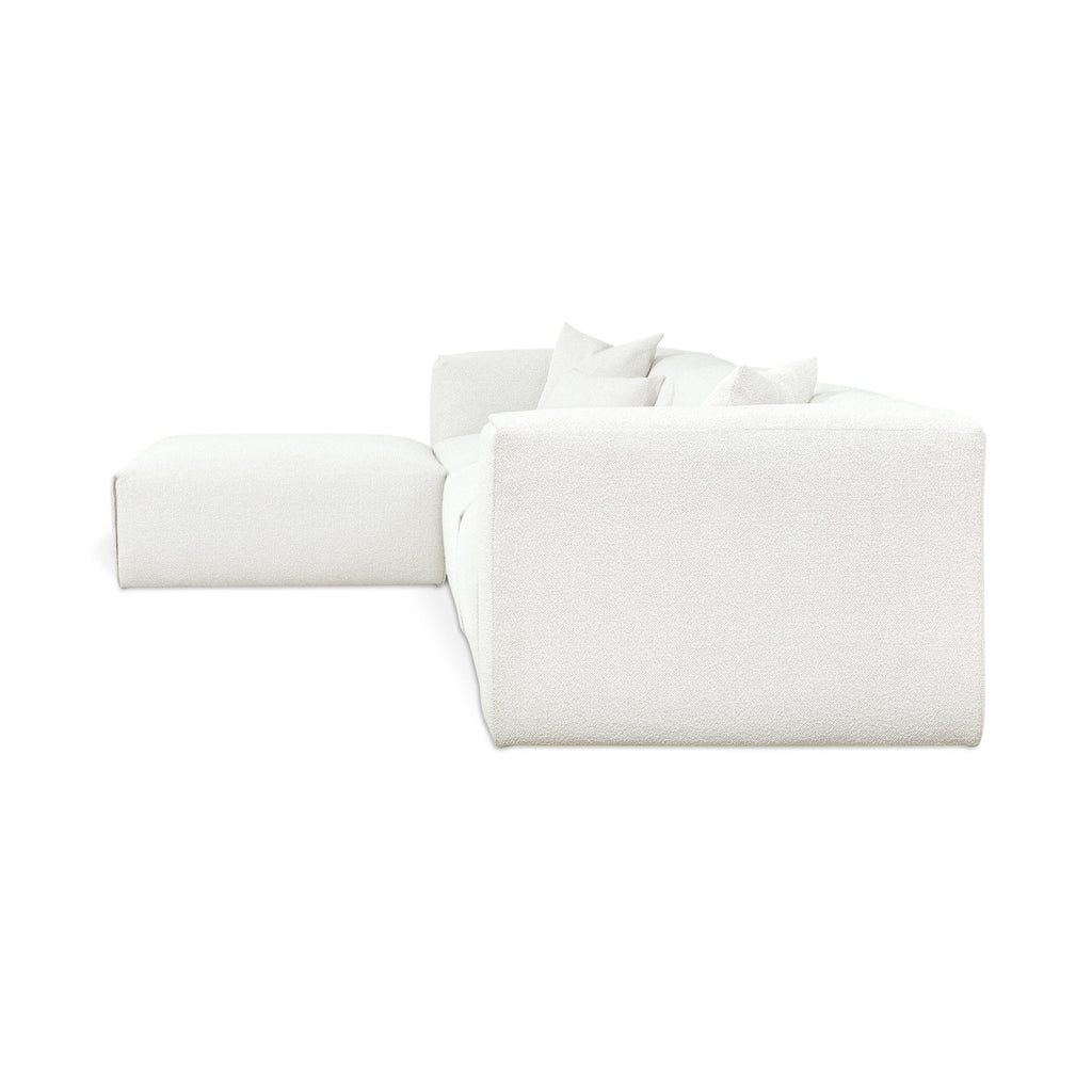 Nest Modular 4 - PC Sectional – Scandinavian Bouclé Modular Sofa - Sage InteriorsSage InteriorsSectional Sofa Units