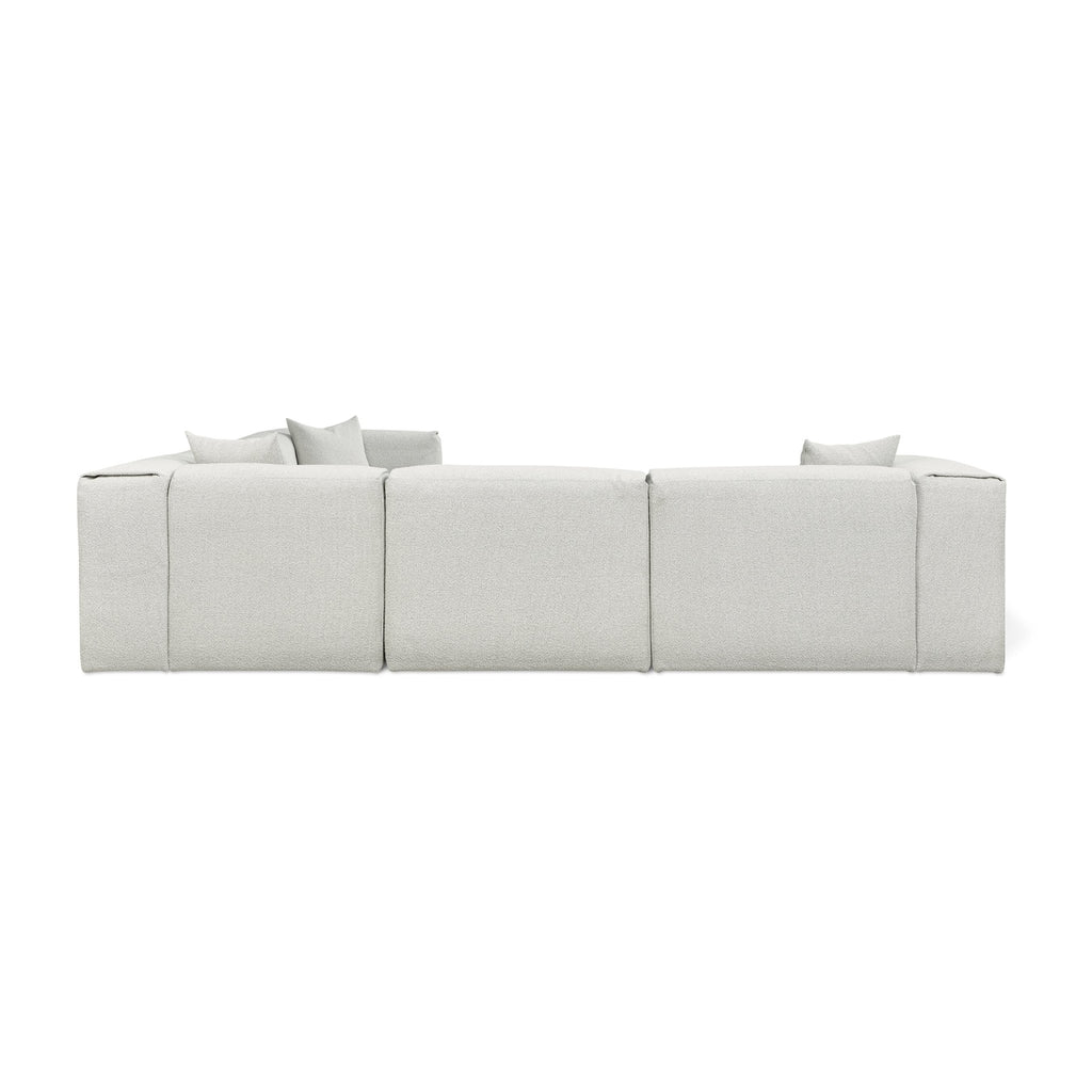Nest Modular 5 - PC Corner Sectional – Scandinavian Bouclé Modular Sofa - Sage InteriorsSage InteriorsSectional Sofa Units