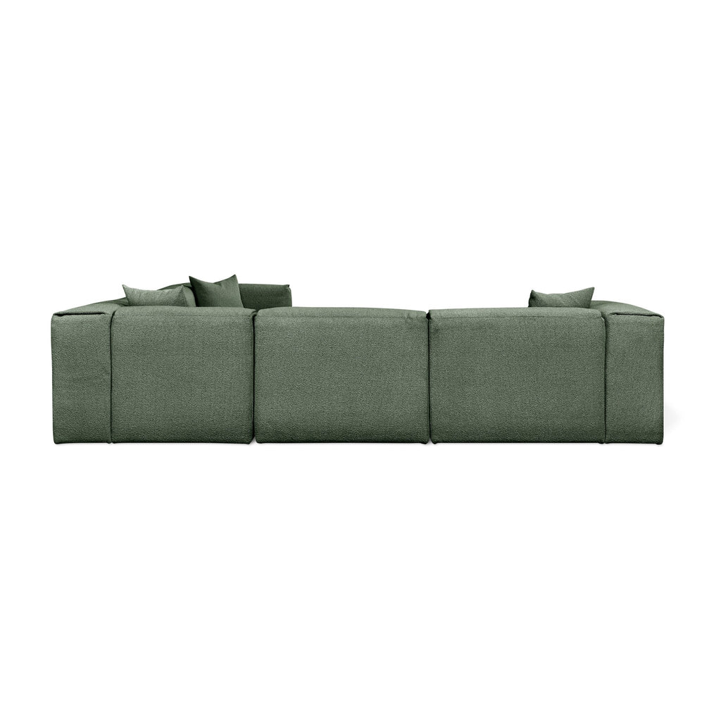 Nest Modular 5 - PC Corner Sectional – Scandinavian Bouclé Modular Sofa - Sage InteriorsSage InteriorsSectional Sofa Units
