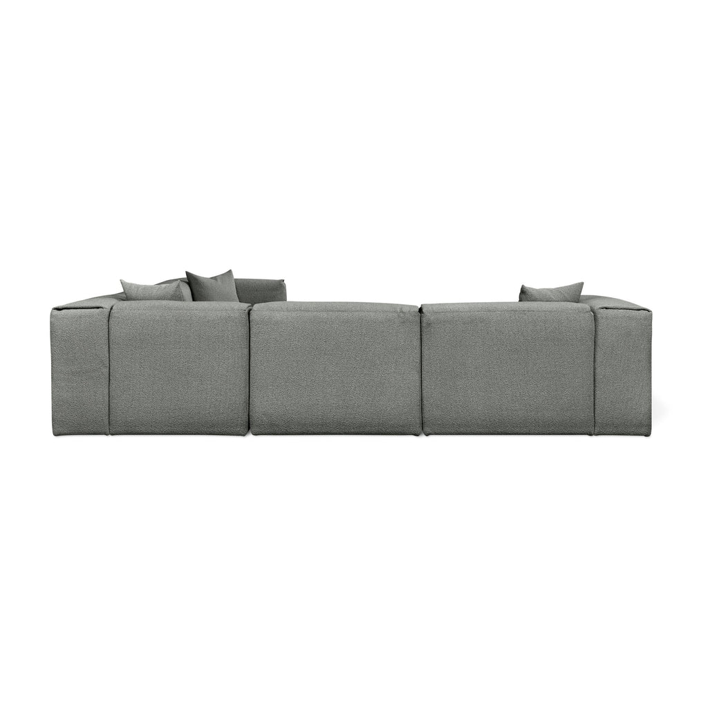 Nest Modular 5 - PC Corner Sectional – Scandinavian Bouclé Modular Sofa - Sage InteriorsSage InteriorsSectional Sofa Units