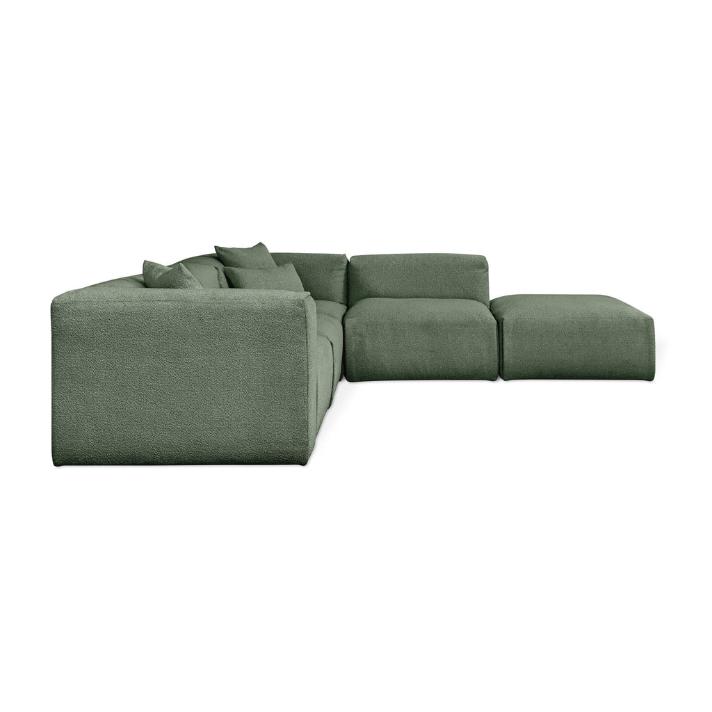 Nest Modular 5 - PC Sectional – Scandinavian Bouclé Sofa with Flexible Configurations - Sage InteriorsSage InteriorsSectional Sofa Units